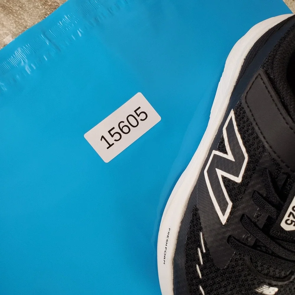New Balance Fresh Foam 625 Bungee Kids Shoes Sz 1.5 M Black Blue Lace Up Sneaker